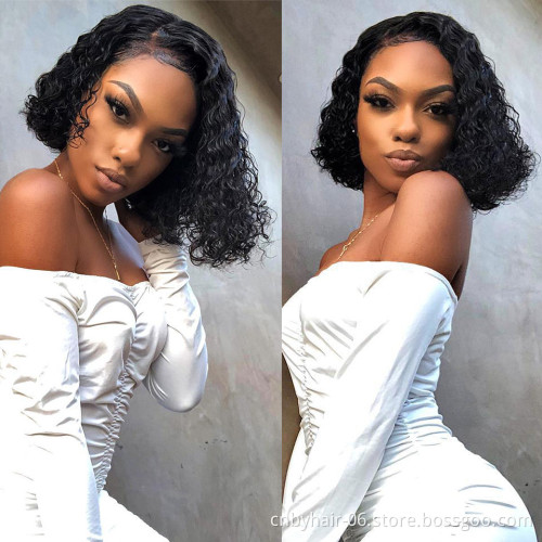 Wholesale brazilian bob wigs lace front,High quality 8-40 inch human hair wigs,natural virgin remy front lace wig human hair